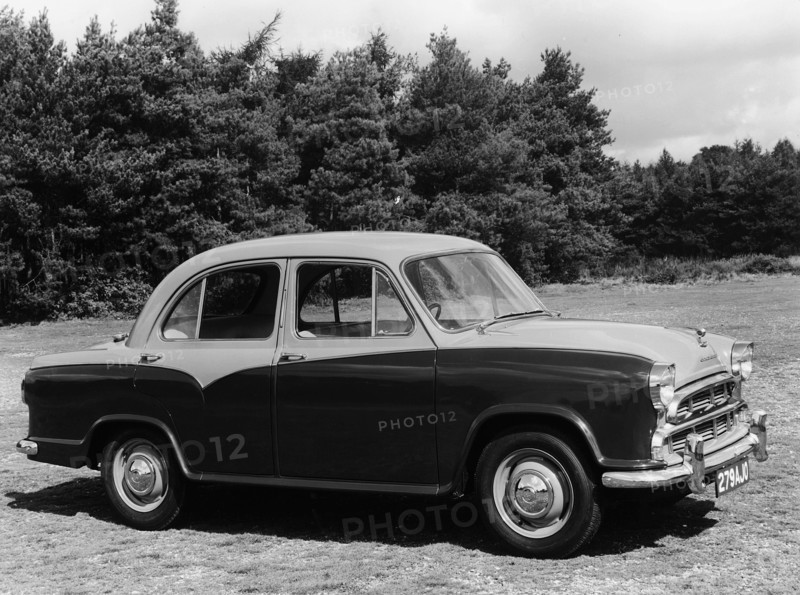 1957 Morris Oxford series III. Creator: Unknown.