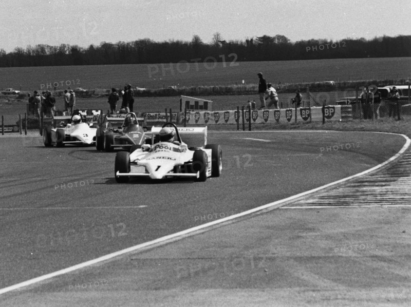 Ralt RT3, Ayrton Senna, Formula 3 at Thruxton 4th April 1983. Creator: Unknown.