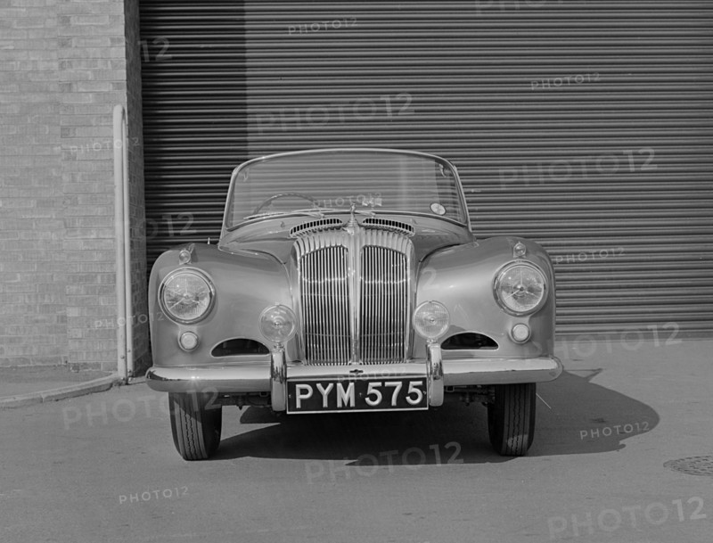 1955 Daimler Conquest Roadster by Hooper used in Norman Wisdom film "Up in the World". Creator: Unknown.