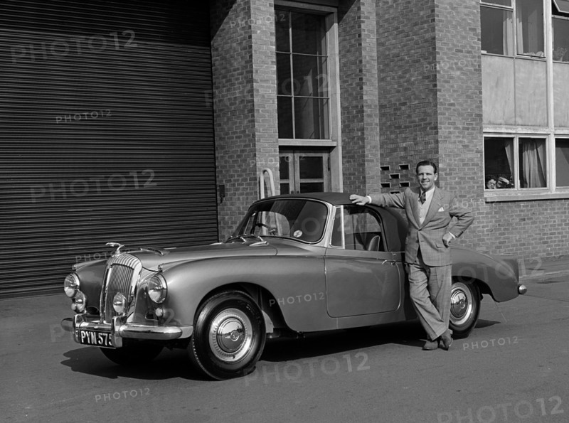 1955 Daimler Conquest Roadster by Hooper used in Norman Wisdom film "Up in the World". Creator: Unknown.