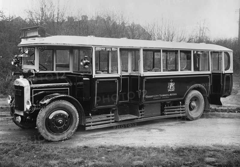 1925 Dennis E type bus. Creator: Unknown.