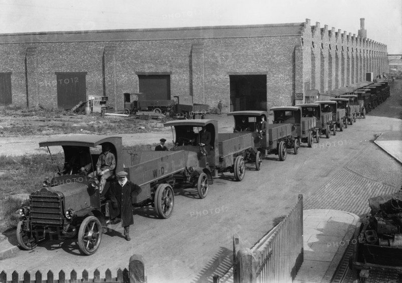 1915 Daimler B types for War Office. Creator: Unknown.
