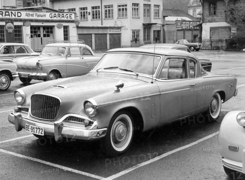 1956 Studebaker Silver Hawk. Creator: Unknown.