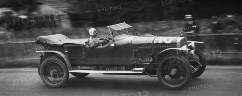 1925 Le Mans, Chassagne in Sunbeam. Creator: Unknown.