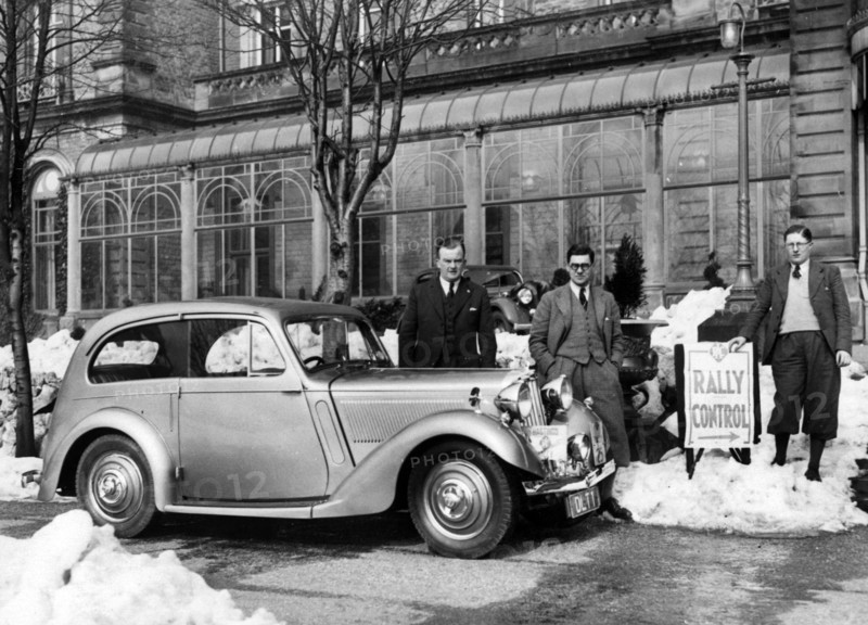 1937 Talbot Ten saloon. Creator: Unknown.