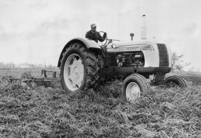 1955 Cockshutt tractor. Creator: Unknown.