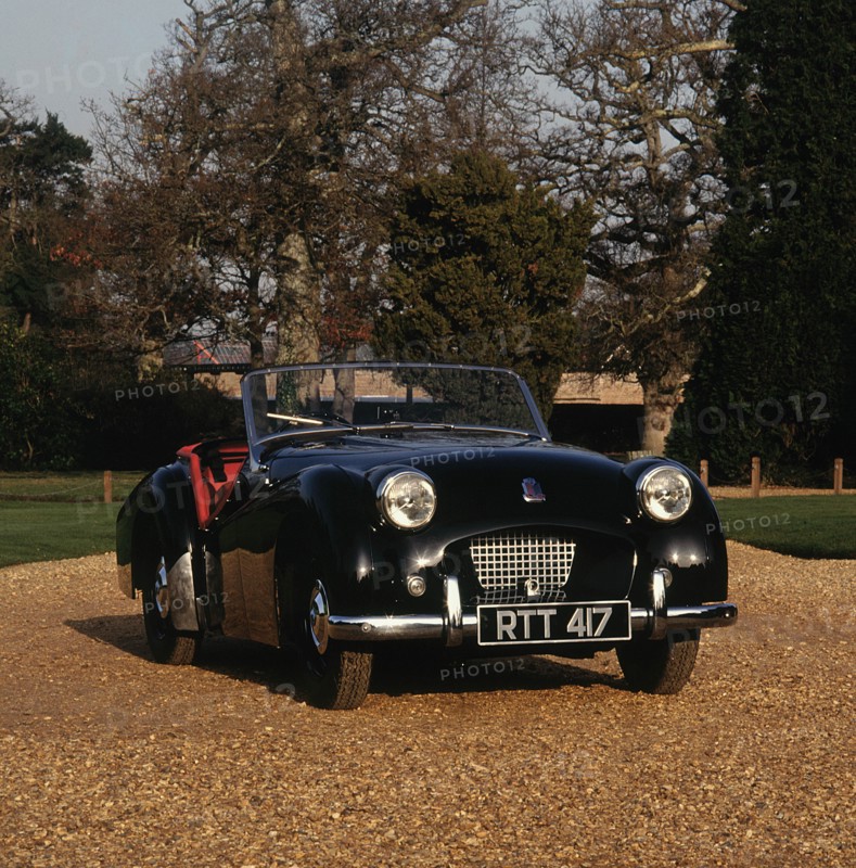 1954 Triumph TR2. Creator: Unknown.