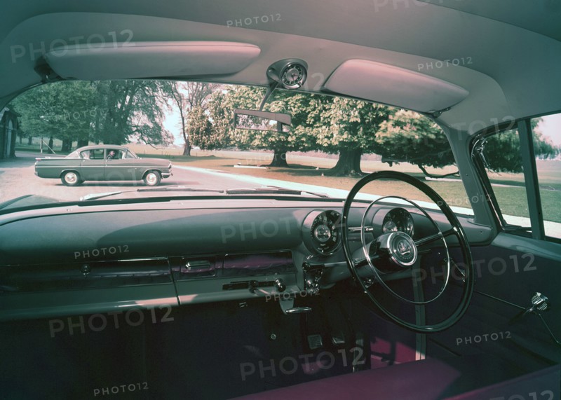 1959 Vauxhall Cresta PA interior. Creator: Unknown.