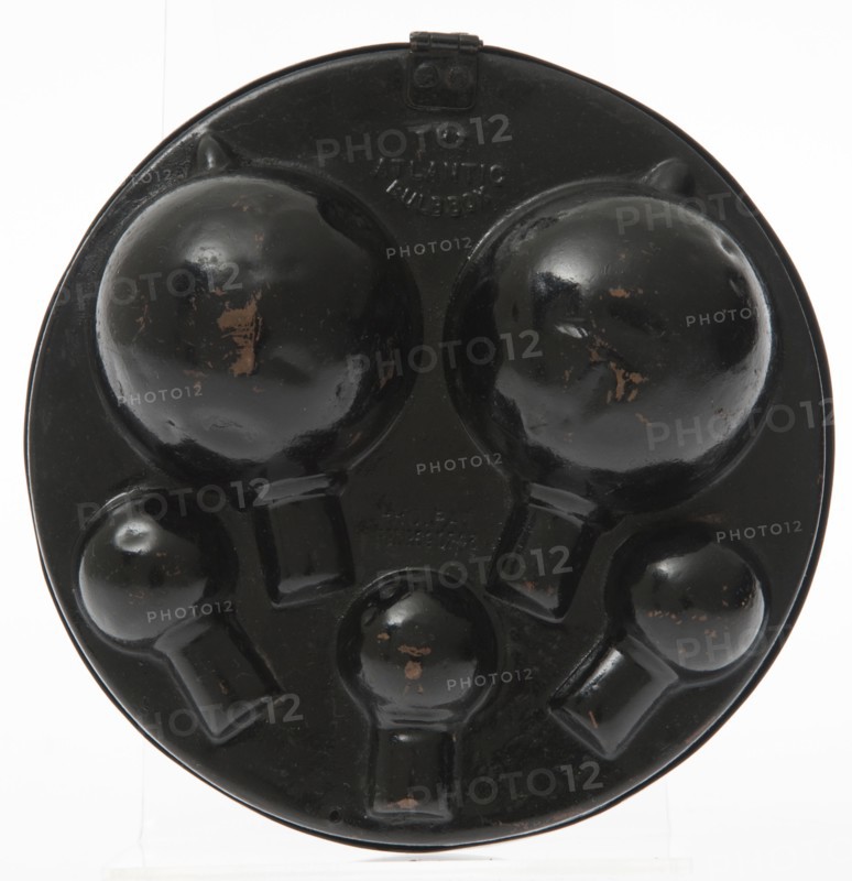Motorist's spare bulb case 1930's. Creator: Unknown.