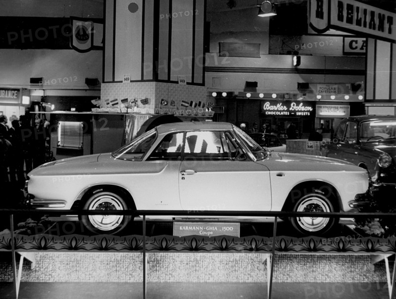 1961 Frankfurt motor show, launch of Volkswagen type 34. Creator: Unknown.