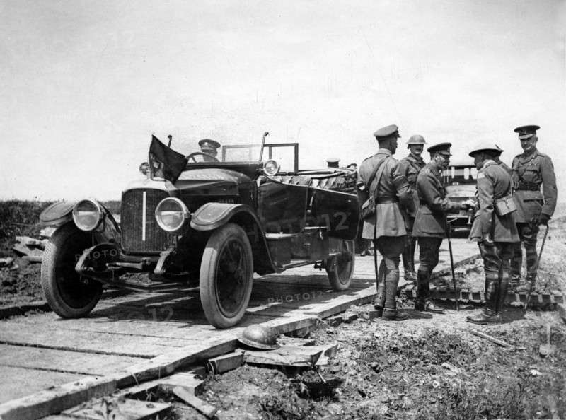 1916 Vauxhall D type staff car. Creator: Unknown.
