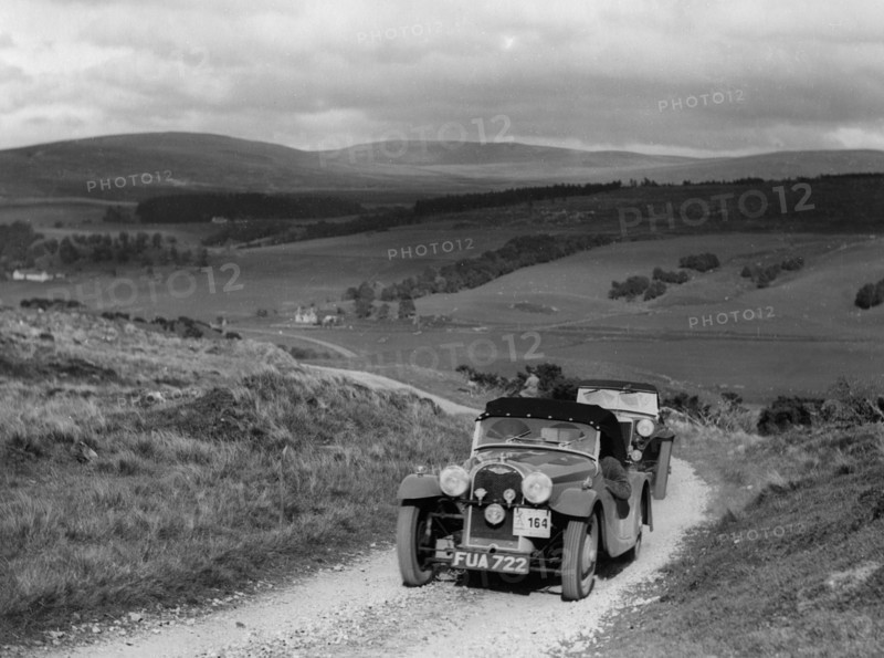 Morgan 4/4, John Frankland Heaton, 1938 Scottish Rally. Creator: Unknown.