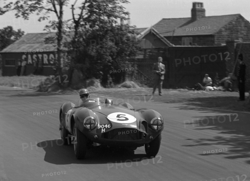 Aston Martin DB3S, Reg Parnell, Aintree 1955. Creator: Unknown.