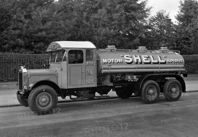 1929 Thornycroft Shell petrol tanker. Creator: Unknown.