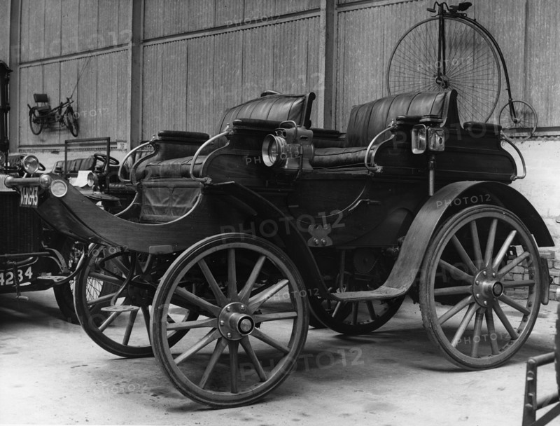 1902 Arrol Johnston dogcart. Creator: Unknown.