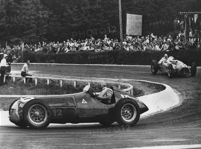 Alfa Romeo 158, Fangio, Belgium Grand Prix at Spa 1950. Creator: Unknown.