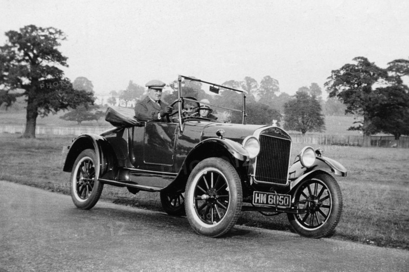 1927 Ford Model T 2 seater. Creator: Unknown.