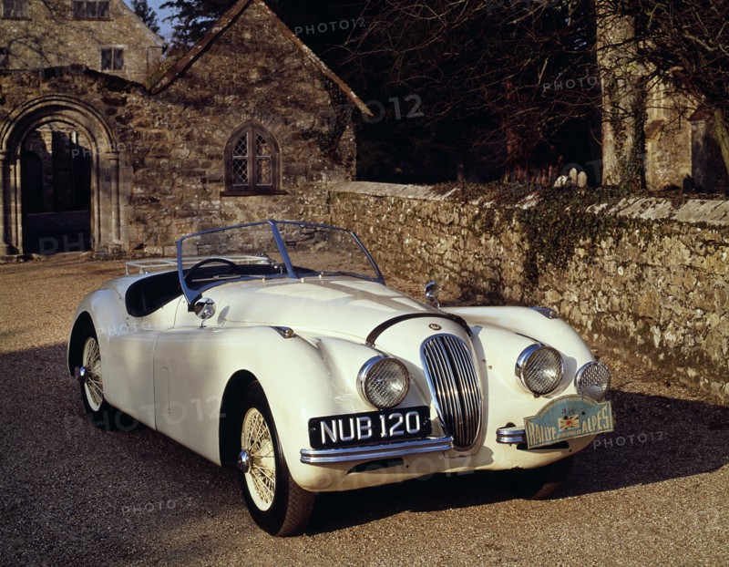 1950 Jaguar XK120. Creator: Unknown.