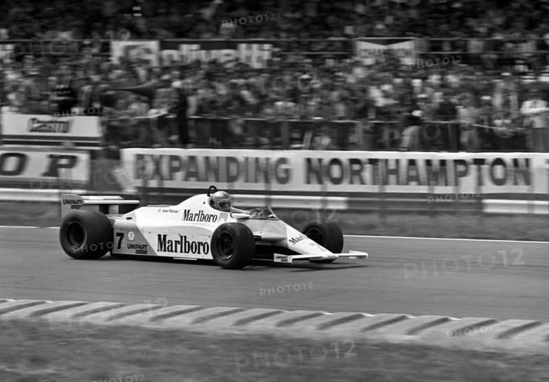 1981 McLaren MP4-1, John Watson, British Grand Prix, Silverstone. Creator: Unknown.