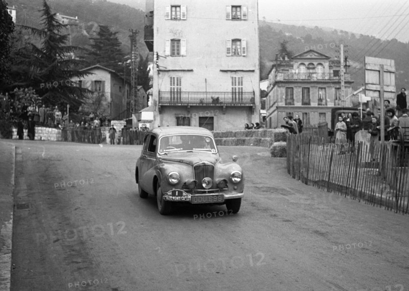 Sunbeam Talbot 90, Stirling Moss, 1954 Monte Carlo rally. Creator: Unknown.