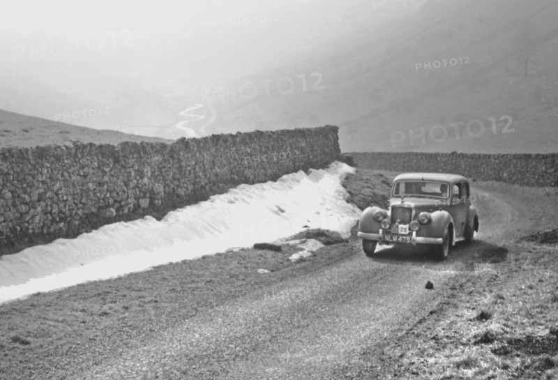 1953 Alvis TA21 during 1954 R.A.C. Rally. Creator: Unknown.