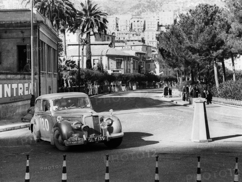 Alvis TC21, 1955 Monte Carlo Rally. Creator: Unknown.
