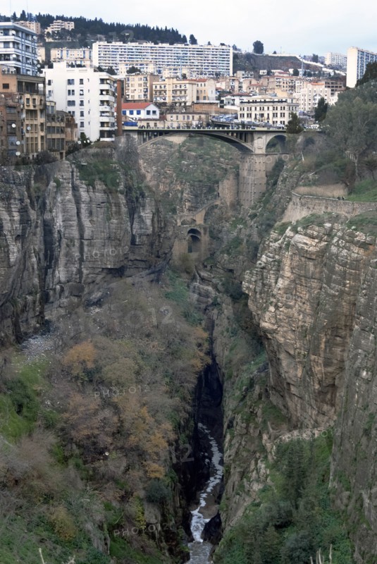 Algeria, Constantine, Old Roman Br, Gorge