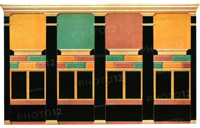 Wall decoration, Pompeii, Italy, (1928).  Creator: Unknown.