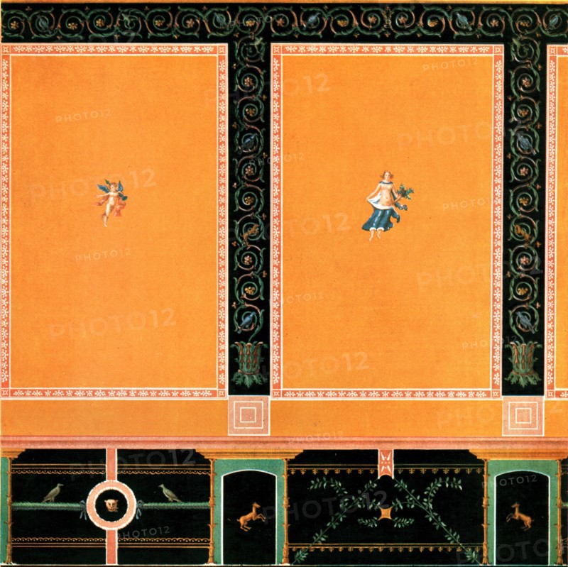 Wall decoration, Pompeii, Italy, (1928).  Creator: Unknown.