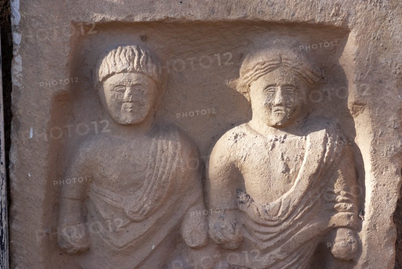 Algeria, Lambaesis, tombstones