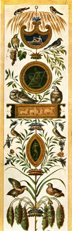 Grotesque paintings from the Vatican loggias, Rome, Italy, (1928).  Creator: Unknown.