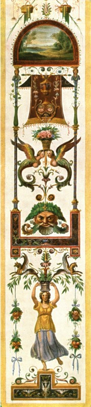 Grotesque paintings from the Vatican loggias, Rome, Italy, (1928). Creator: Unknown.