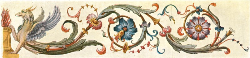 Foliage border design, Germany, (1928). Creator: Unknown.