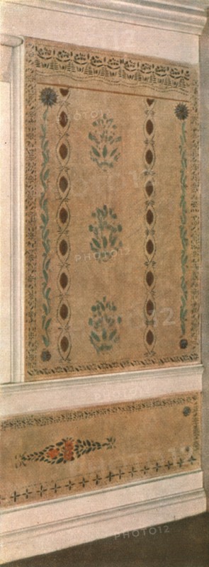 Mural painting in Starret House, Francestown, USA, (1928). Creator: Unknown.