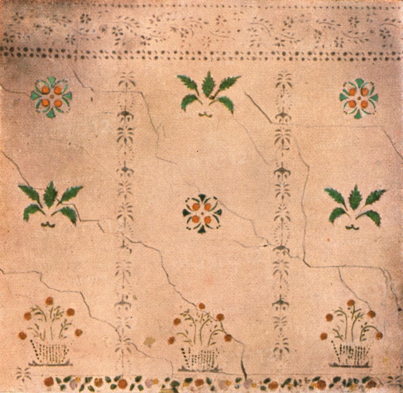 Mural painting in Mather House, Marlboro College, Vermont, USA, (1928). Creator: Unknown.