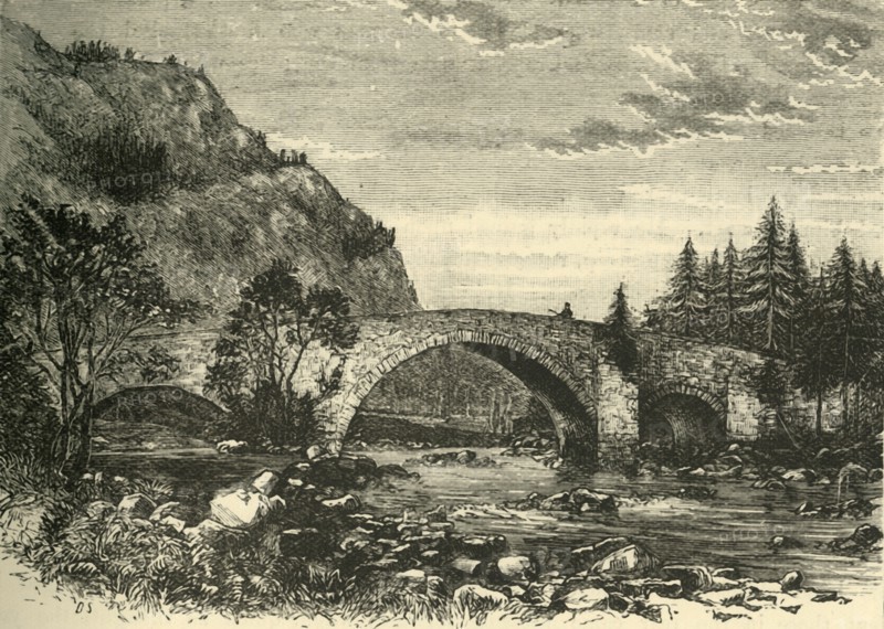 'Old Bridge at Invercauld', 1898. Creator: Unknown.
