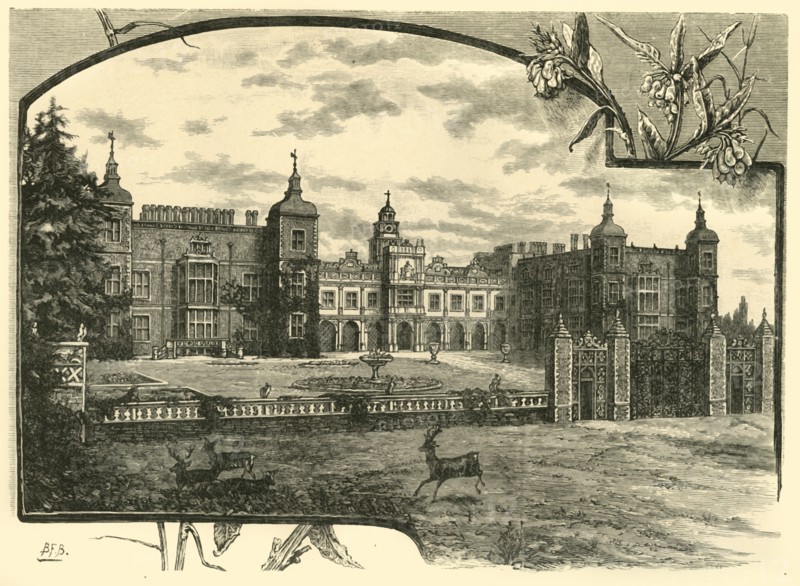'Front of Hatfield House', 1898. Creator: Unknown.