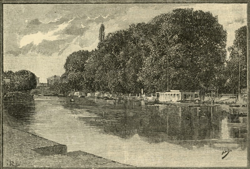 'The Barges', 1898. Creator: Unknown.