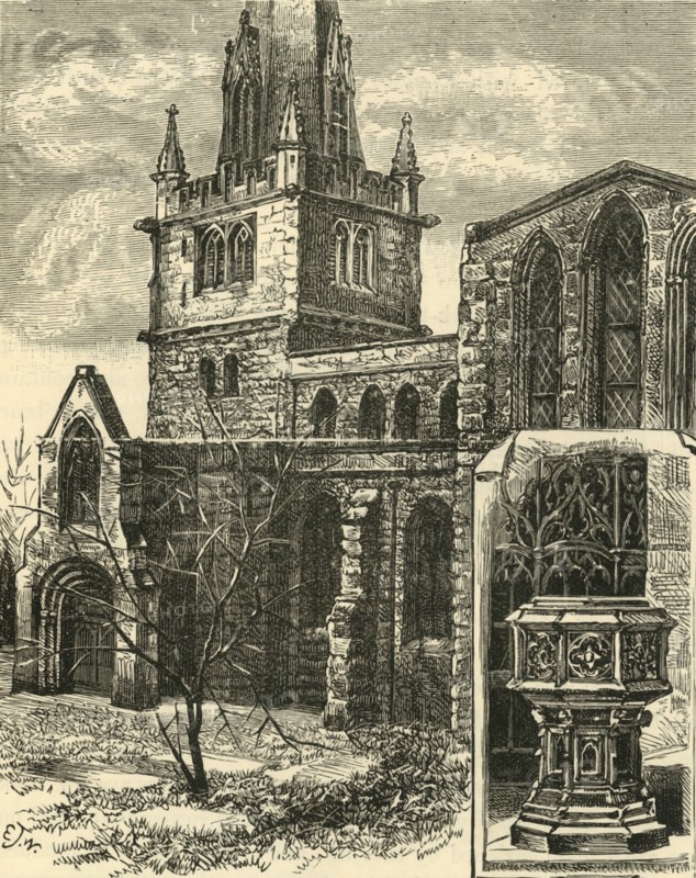 'St. Mary's Station. The Font', 1898. Creator: Unknown.