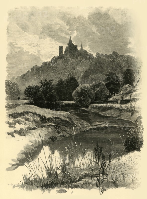 'On the Churnet, near Alton Towers', 1898. Creator: Unknown.