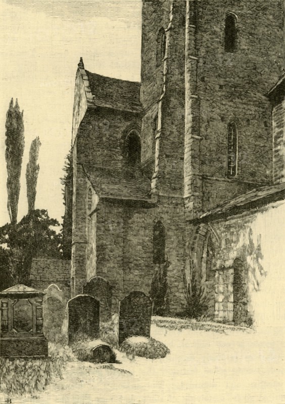 'Abbey Dore Church - Exterior', 1898. Creator: Unknown.