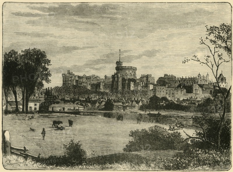 'Windsor, from the Brocas', 1898. Creator: Unknown.
