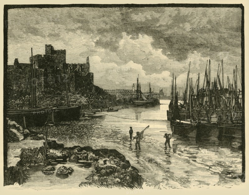 'Peel Castle', 1898. Creator: Unknown.