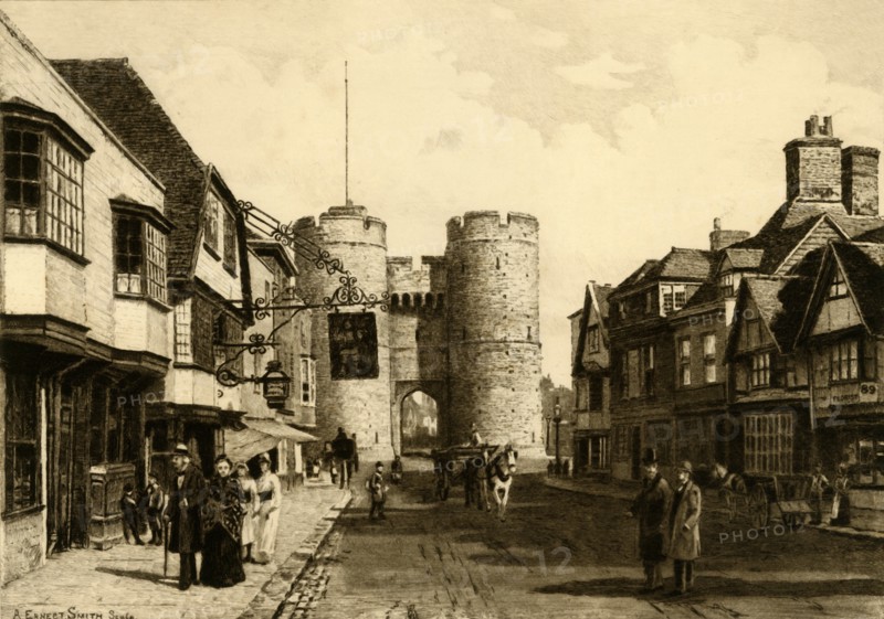 'Westgate, Canterbury', 1898. Creator: Unknown.