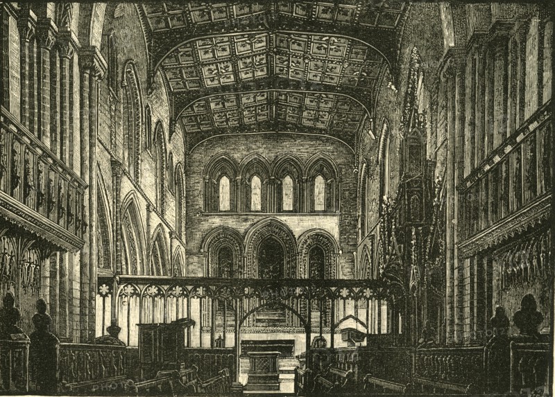 'Interior of the Choir', 1898. Creator: Unknown.