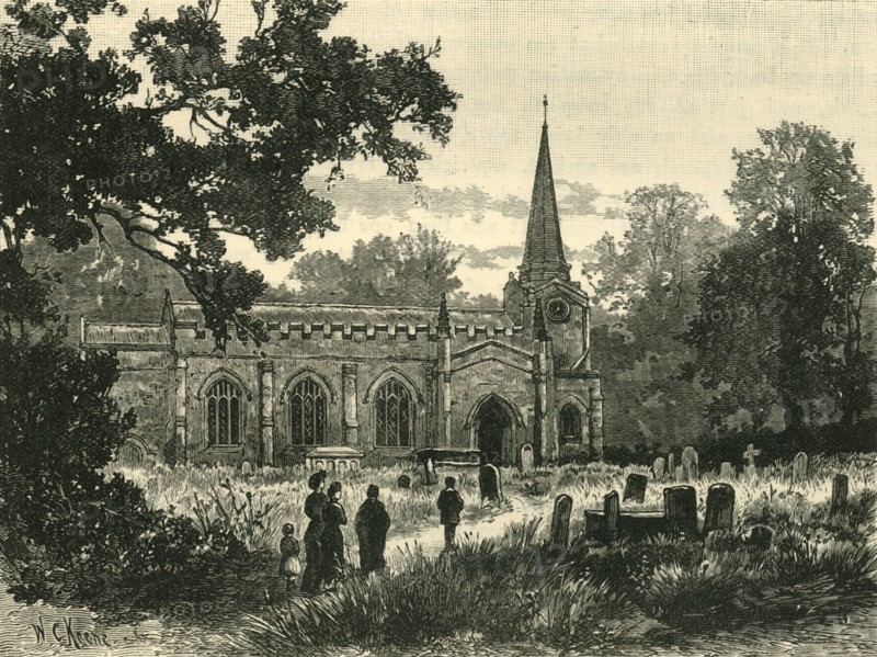 'Lexden Church', 1898. Creator: Unknown.
