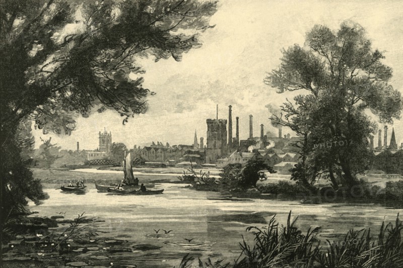 'Burton-On-Trent', 1898. Creator: Unknown.