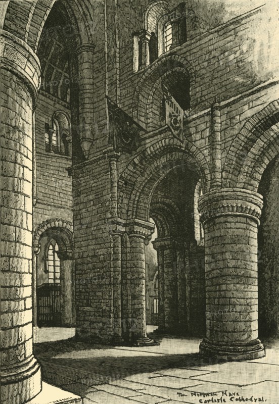 'Part of the Nave, Carlisle Cathedral', 1898. Creator: Unknown.