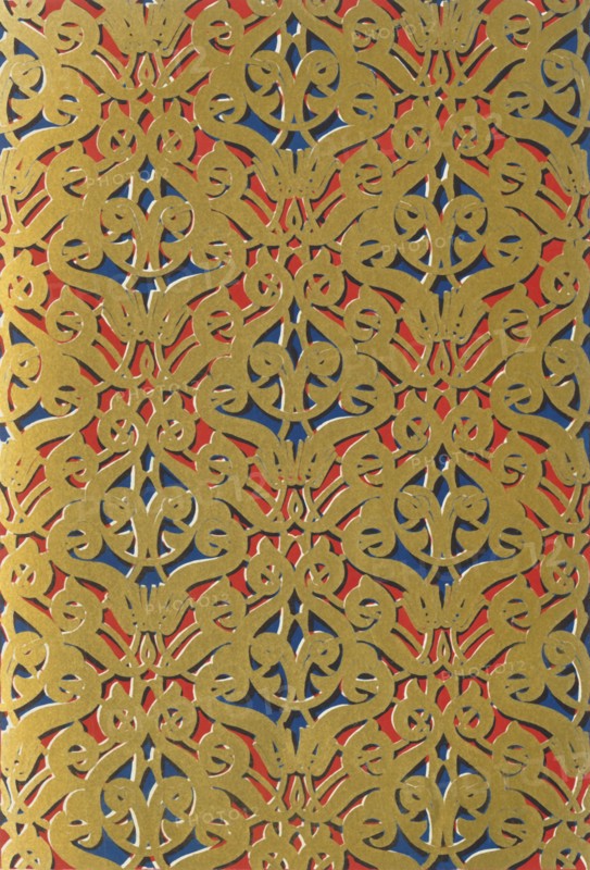 'Ornament in doorway at the entrance to the Ventana, Hall of the Two Sisters', 1907. Creator: Unknown.