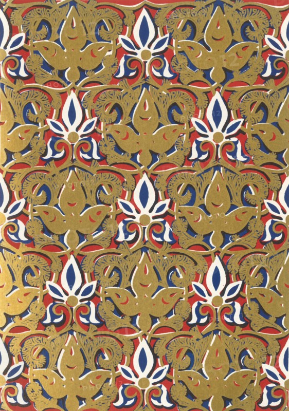 'Ornament on the side of windows, upper story, Hall of the Two Sisters', 1907. Creator: Unknown.
